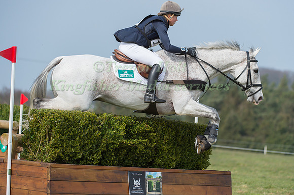 Olivia Leyland  riding Carden Imp