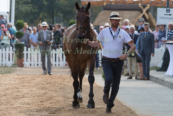 Hugo Laschet (BEL) and Ichak de Monfirak