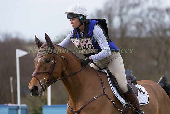 GEORGIE STRANG  RIDING MONBEG ODYSSEY