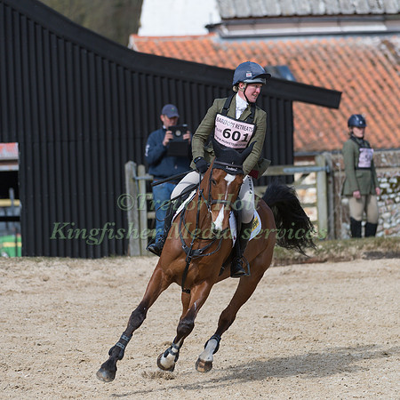 NICOLA WILSON  RIDING COOLEY CONKER