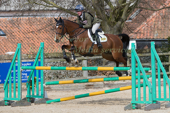 NICOLA WILSON  RIDING COOLEY CONKER