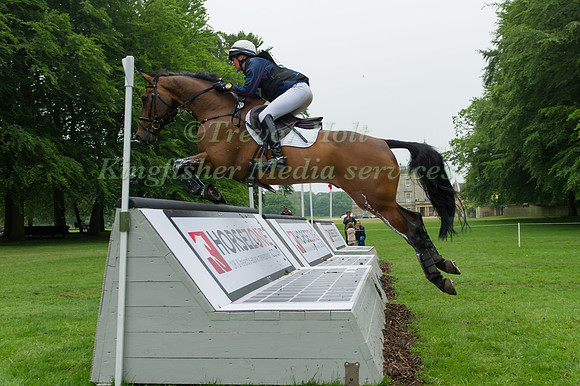 Gaby  Cooke (GBR) riding  Cufflink