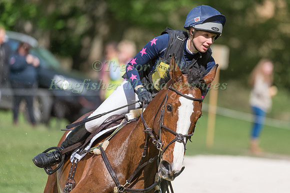 Gina Ruck riding  CAREFUL NUMO
