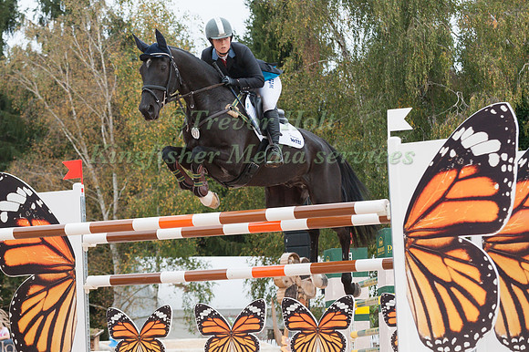 Kirsty Johnston (GBR) riding Opposition Detective
