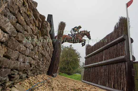 Michael Ryan (IRL) RIDING Ballylynch Adventure competing in the Cross Country Phase