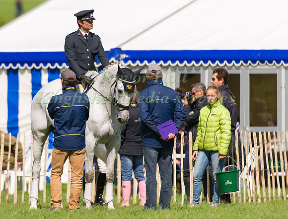 Johanin Lund Preparing for Dressage