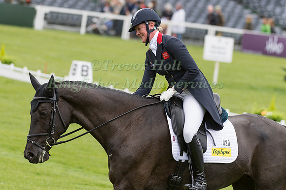 Nicola Wilson (GBR) and  Bulana