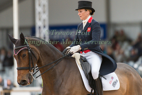 Sara Bullimore of Great Britain riding Reve Du Rouet