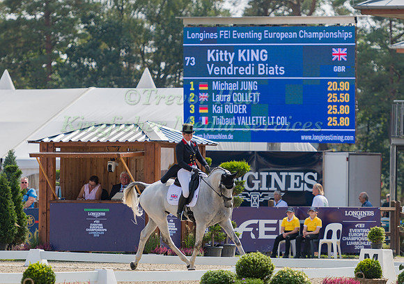 Kitty King (GBR) and Vendredi Biats