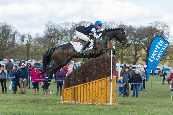 Sophie Platt riding Be Be III