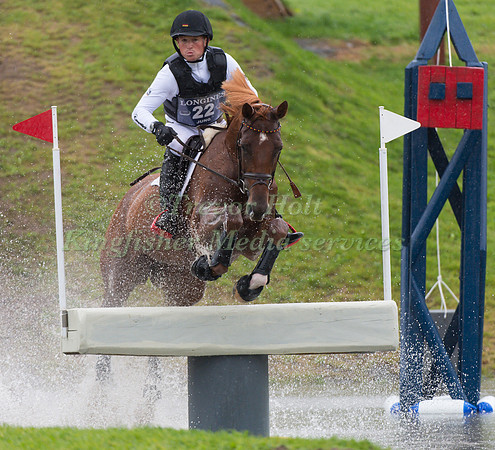 Michael Jung of Germany riding Fischer Takinou