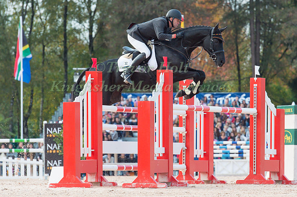 Andreas Dibowski of Germany riding FRH Butts Avedon