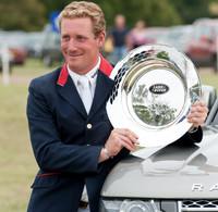 Oliver Townend with the Trophy