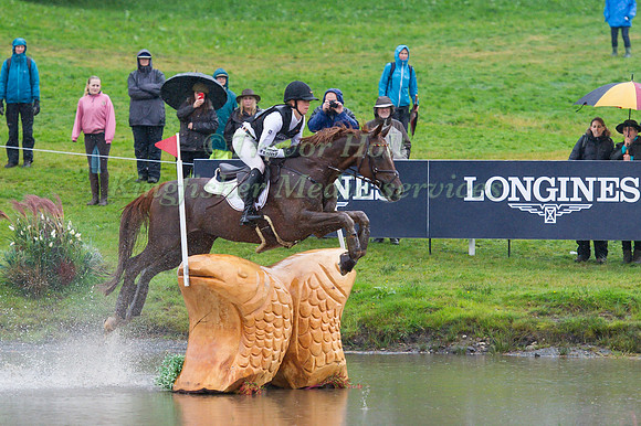Sandra Auffarth of Germany riding Opgun Louvo