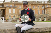 IZZY TAYLOR WITH THE SUGDEN PERPETUAL TROPHY