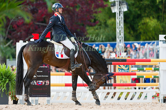 Karim Florent Laghouag of France riding Punch De L'Esques