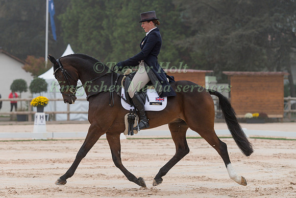 FLORA HARRIS (GBR) AND BAYANO
