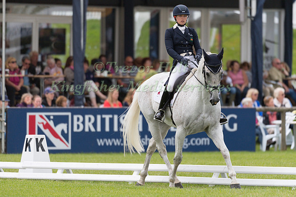 FRANKY REID-WARRILOW (GBR) AND WITH LOVE TAKING PART IN THE DRESSAGE PHASE OF THE  CCI THREE STAR COMPETITION AT THE 2017 EQUI-TREK BRAMHAM INTERNATIONAL HORSE TRIALS