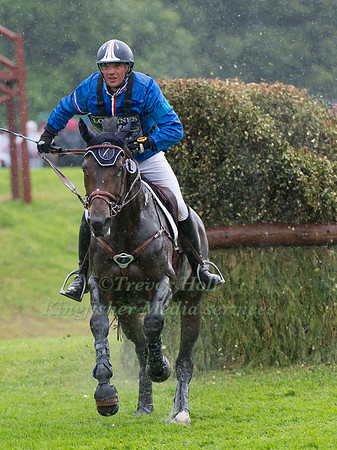 Karim Florent Laghoaug of France riding Entebbe De Hus