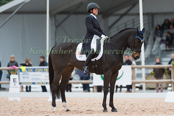 Barbara Crabo of the United States of America riding Eveready