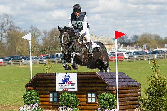 Bill  Levett (AUS) riding Natasha VII