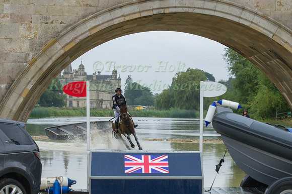 GUBBY LEECH (GBR) RIDING XAVIER
