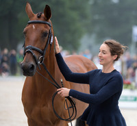 BECKY WOOLVEN (GBR) AND DHI BABETTE K