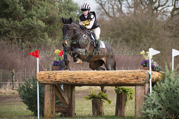 Charlotte Bear riding Manor Missile