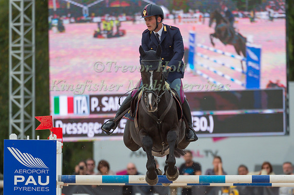 Pietro Sandei (ITA) riding Mouse