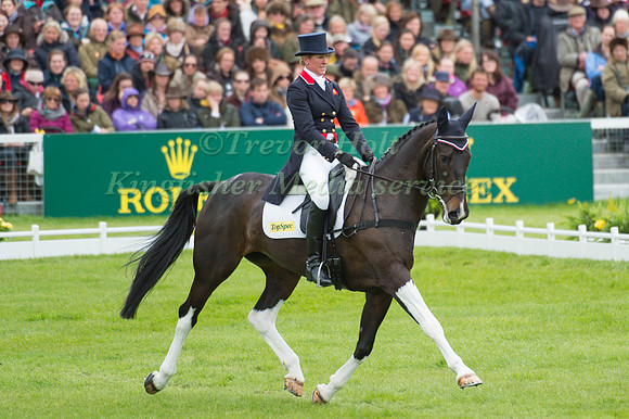 Nicola Wilson (GBR) riding Beltane Queen