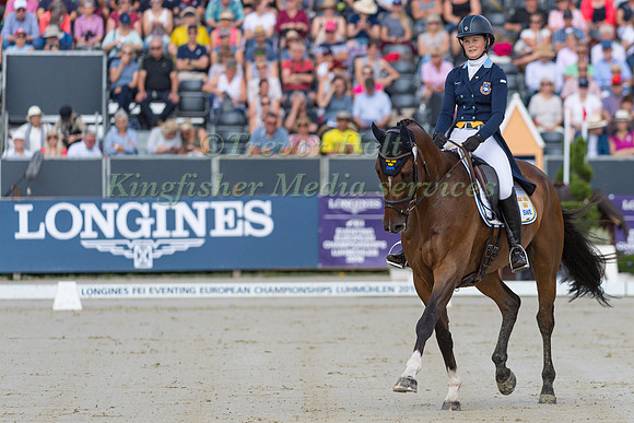Malin Josefsson (SWE) and Golden Midnight