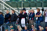 Piggy French Watching the Dressage Competion at the 2010 World Equestrian Games in Kentucky