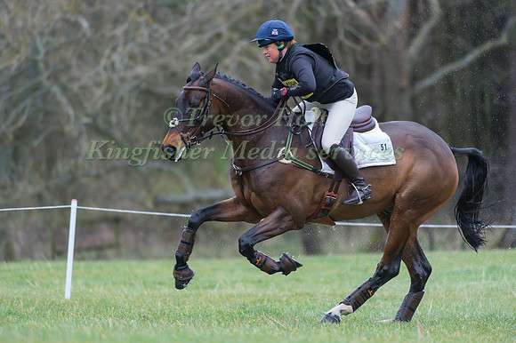 Pippa Funnell (GBR) riding Billy Beware