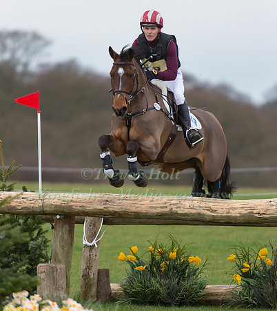 Blyth  Tait (NZL) riding Dassett Courage