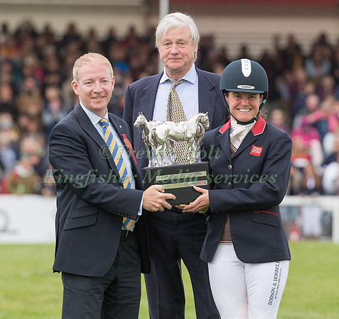 Piggy French Winnerof the Mitsubishi Motors Badminton Horse Trials