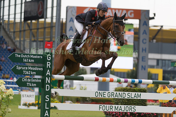 GEMMA TATTERSALL (GBR) AND PAMERO 4