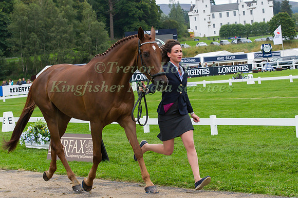 Maria Pinedo Sendagorta of Spain with Carriem Van Colen Z