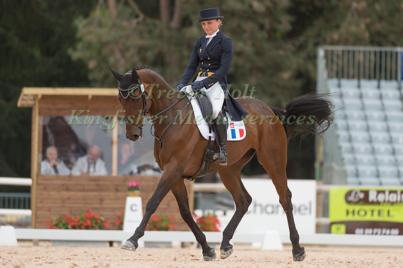 Caroline Chadelet  (FRA) riding Kadessia