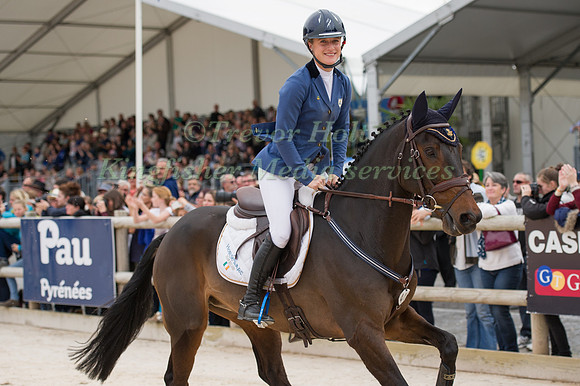 Camilla Speirs (IRL) riding Portersize Just a Jiff
