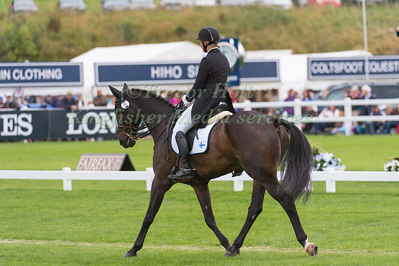 Sanna Siltakorpi of Finland riding Lucky Accord