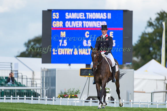Oliver Townend (GBR) and  Samuel Thomas II