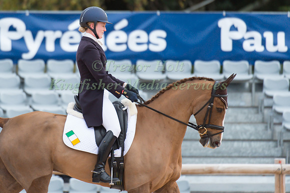 Clare Abbott of Ireland riding Euro Prince