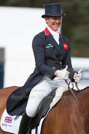 Nicola Wilson of Great Britain riding One Two Many