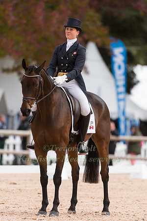 Rebecca Howard of Canada riding Riddle Master