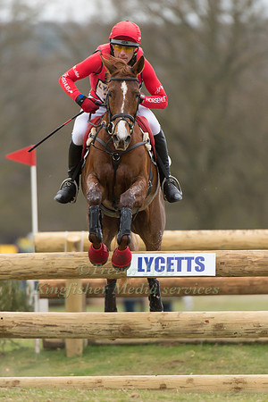 Paul Tapner riding Pioneer Milly