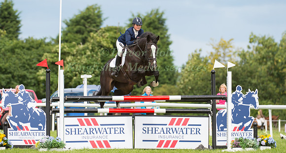 Emily Parker riding Harelaw Wizard
