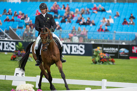 Padraig McCarthy of Ireland riding Simon Porloe