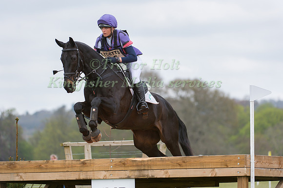 Emily King riding Brookleigh