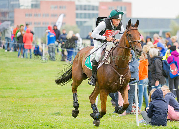 Sam Watson and Horseware Bushman