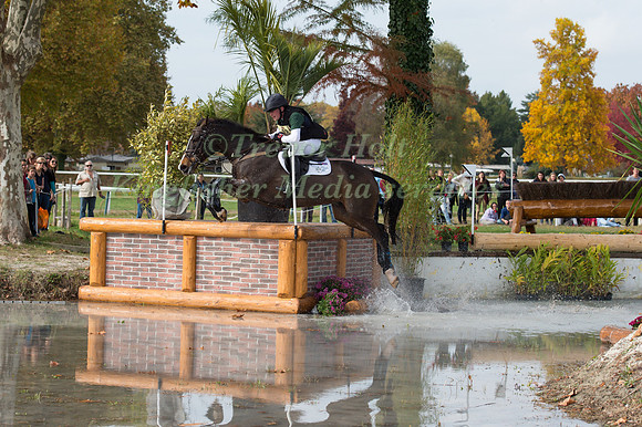 Simon Grieve  of Great Britain riding Cornacrew